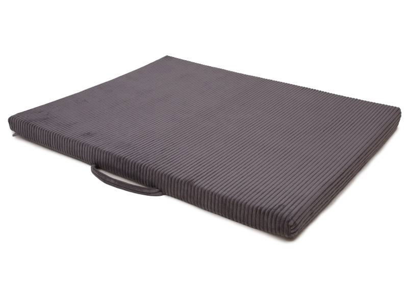 Wau-Floor Traveller Cord Dark Grey / L (120x100cm) / 5cm von EMMY&PEPE
