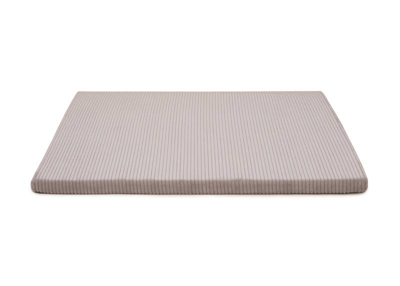 Wau-Floor Traveller Cord Light Grey / S (80x60cm) / 10cm von EMMY&PEPE