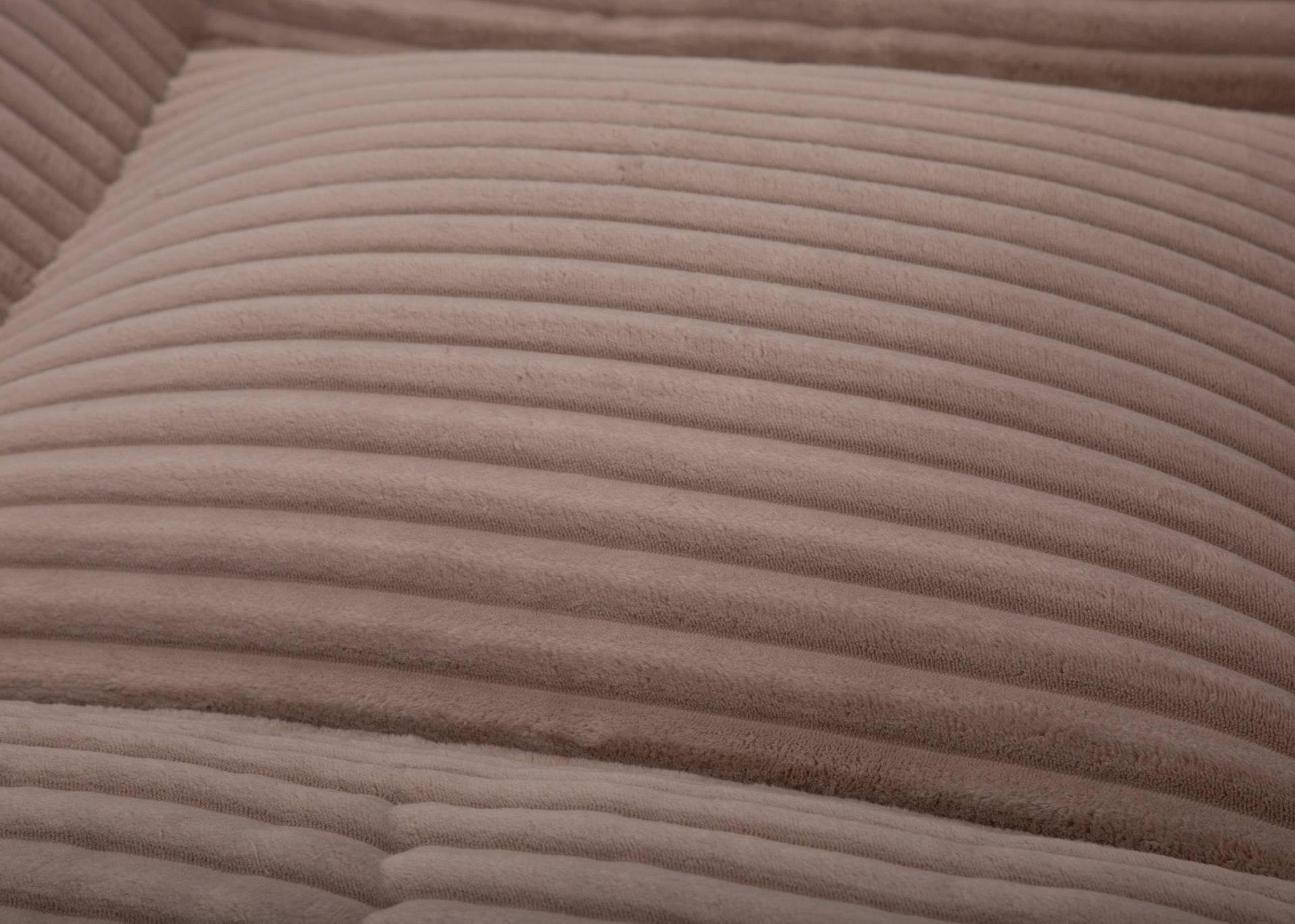 Wau-Floor Traveller Kuschelcord Taupe / S (80x60cm) / 5cm von EMMY&PEPE