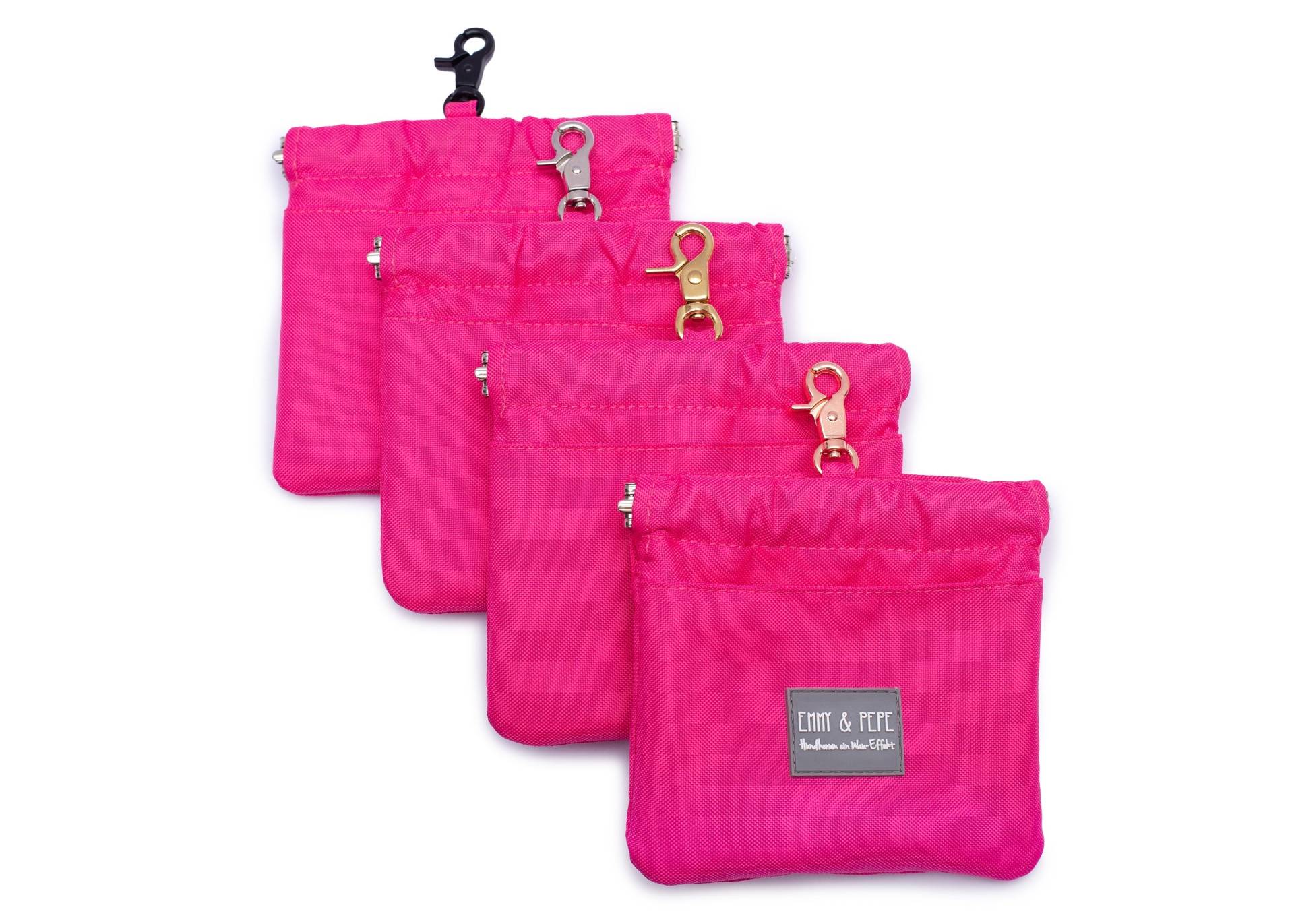 Wau-Pocket Pink / Schwarz von EMMY&PEPE