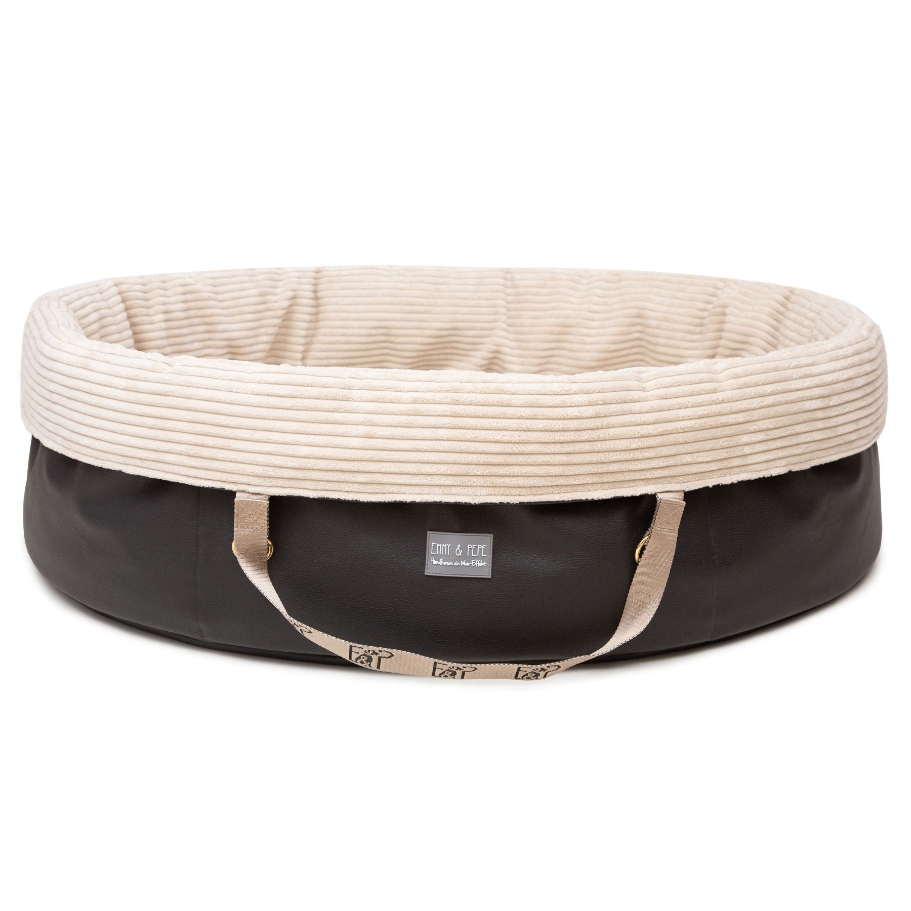 Wau-Snuggle Cord Creme Oval / M / Ja von EMMY&PEPE