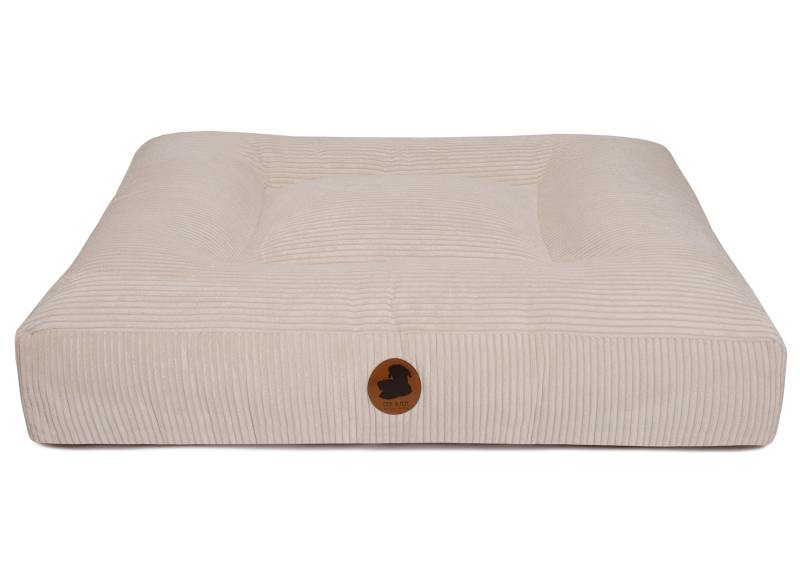 Wechselbezug Cord Creme / Eckig / XL (140x120cm) von EMMY&PEPE