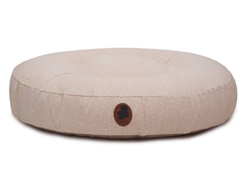 Wechselbezug Leo Creme / Oval / L (120x100cm) von EMMY&PEPE