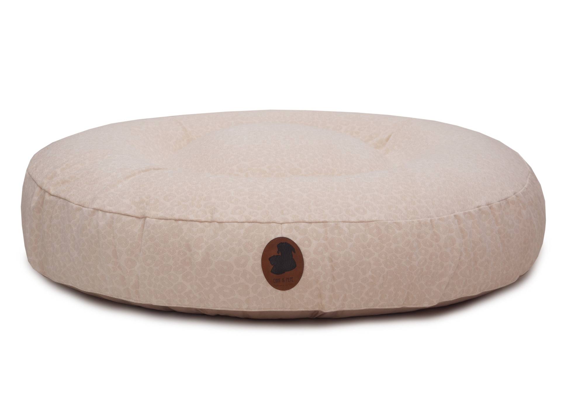 Wechselbezug Leo Creme / Oval / XL (140x120cm) von EMMY&PEPE