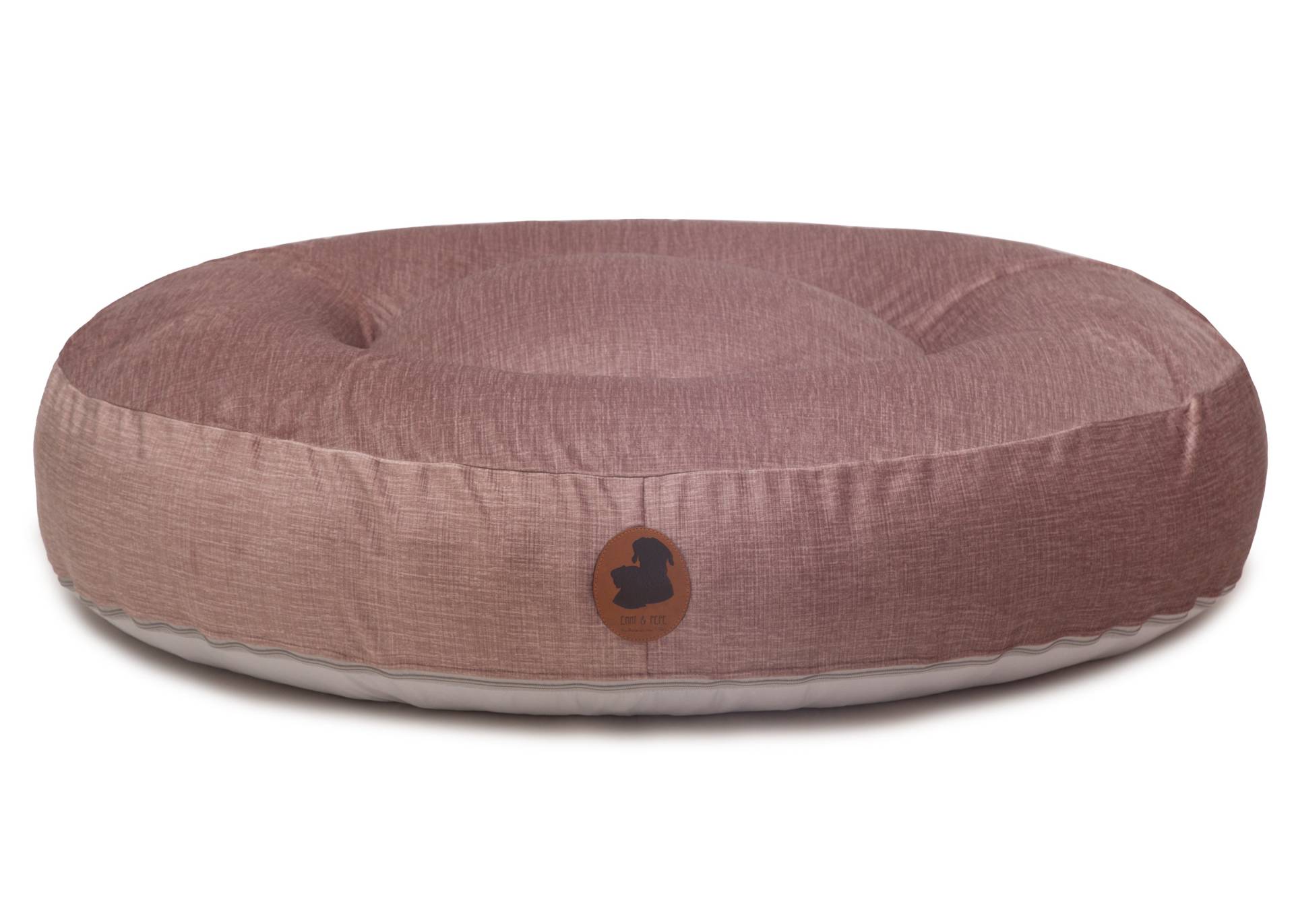 Wechselbezug Pets Friendly 2.0 Altrosa / Oval / L (120x100cm) von EMMY&PEPE