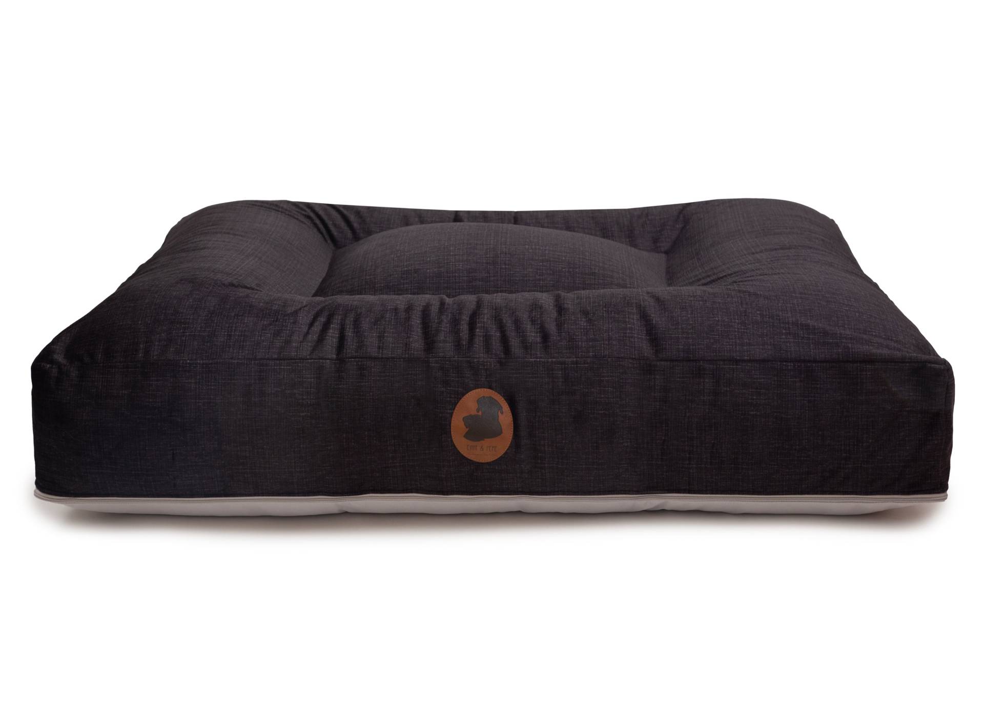 Wechselbezug Pets Friendly 2.0 Black / Eckig / L (120x100cm) von EMMY&PEPE