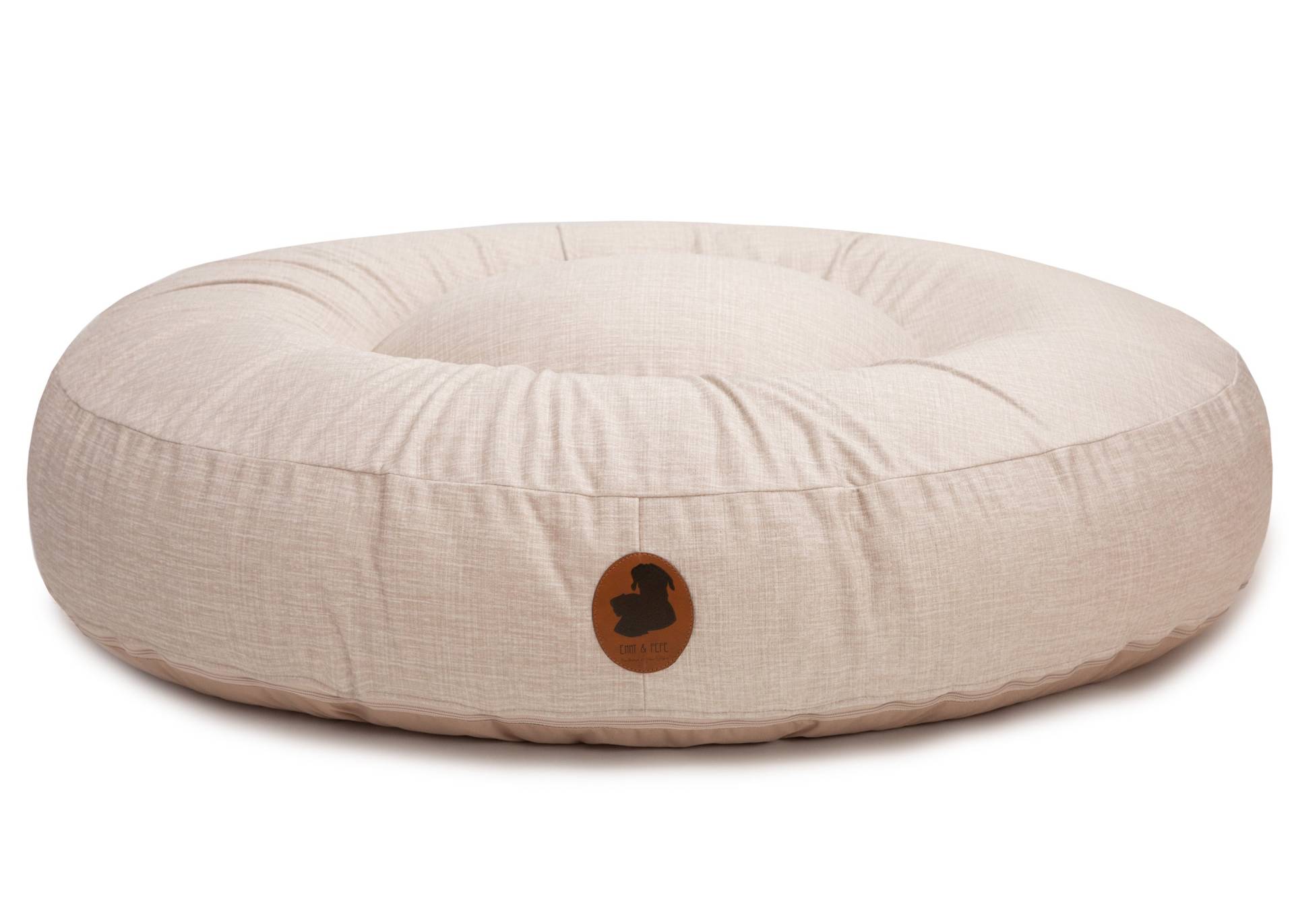 Wechselbezug Pets Friendly 2.0 Creme / Oval / M (100x80cm) von EMMY&PEPE