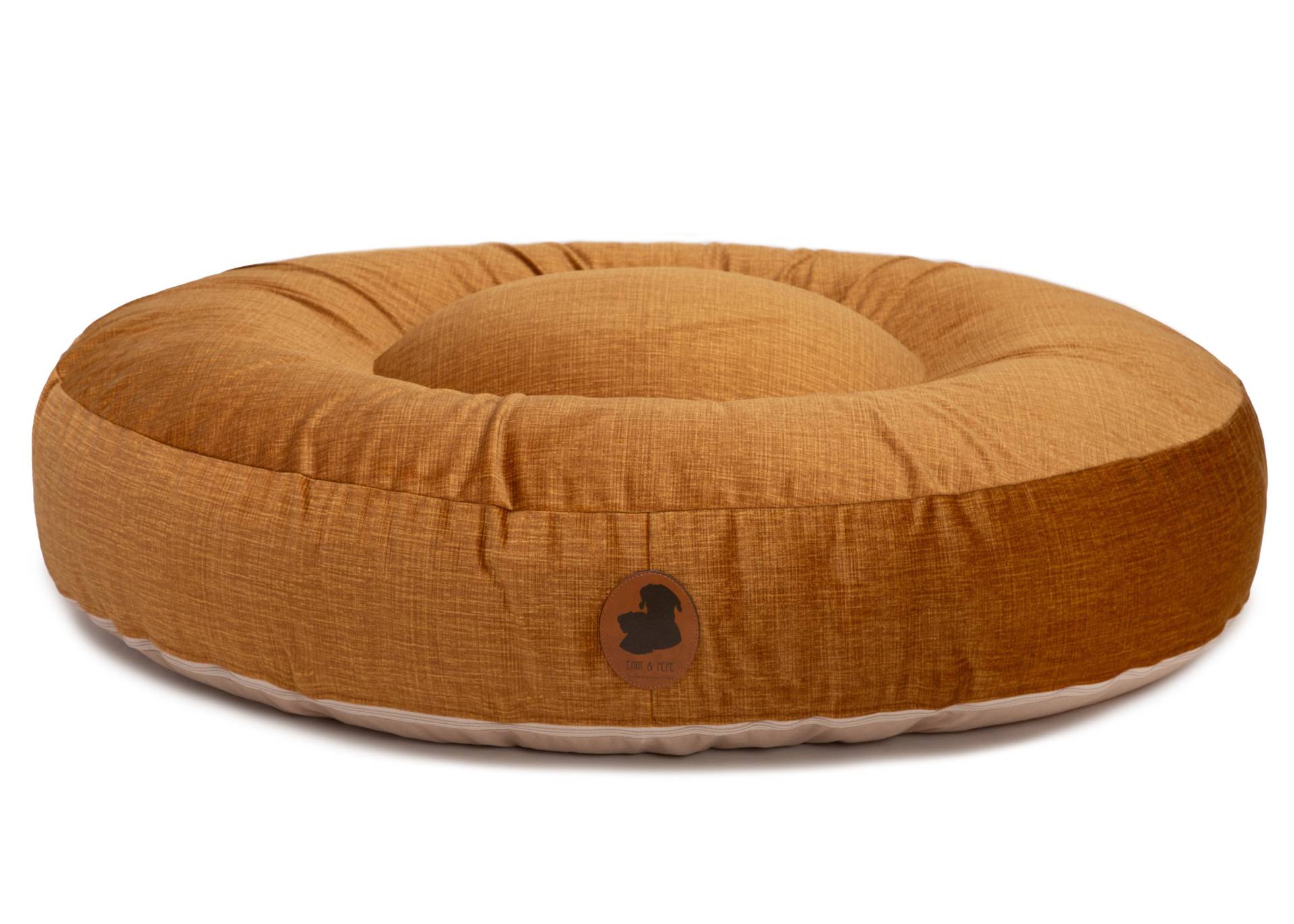 Wechselbezug Pets Friendly 2.0 Gold / Oval / XL (140x120cm) von EMMY&PEPE