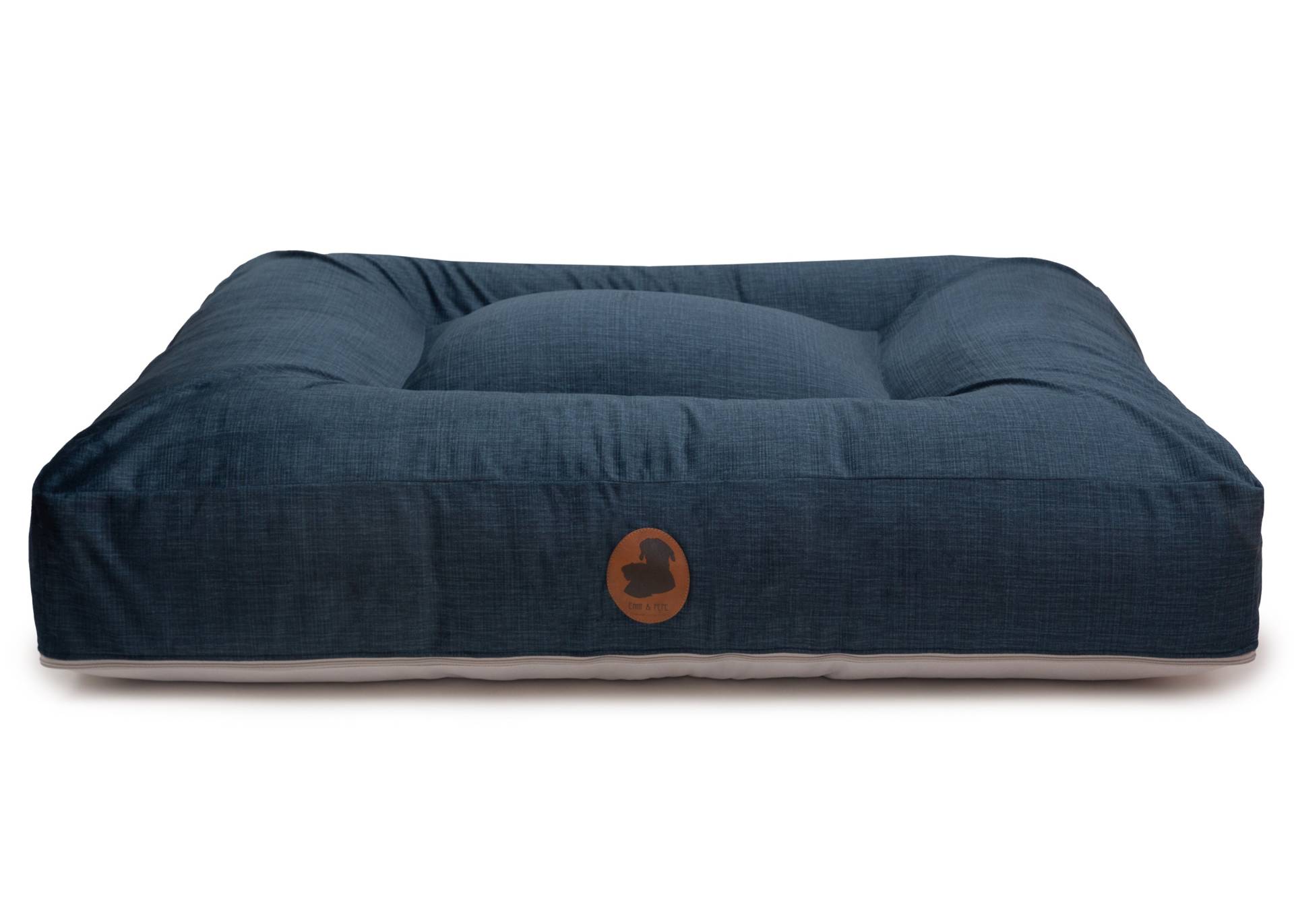 Wechselbezug Pets Friendly 2.0 Petrol / Eckig / S (80x60cm) von EMMY&PEPE
