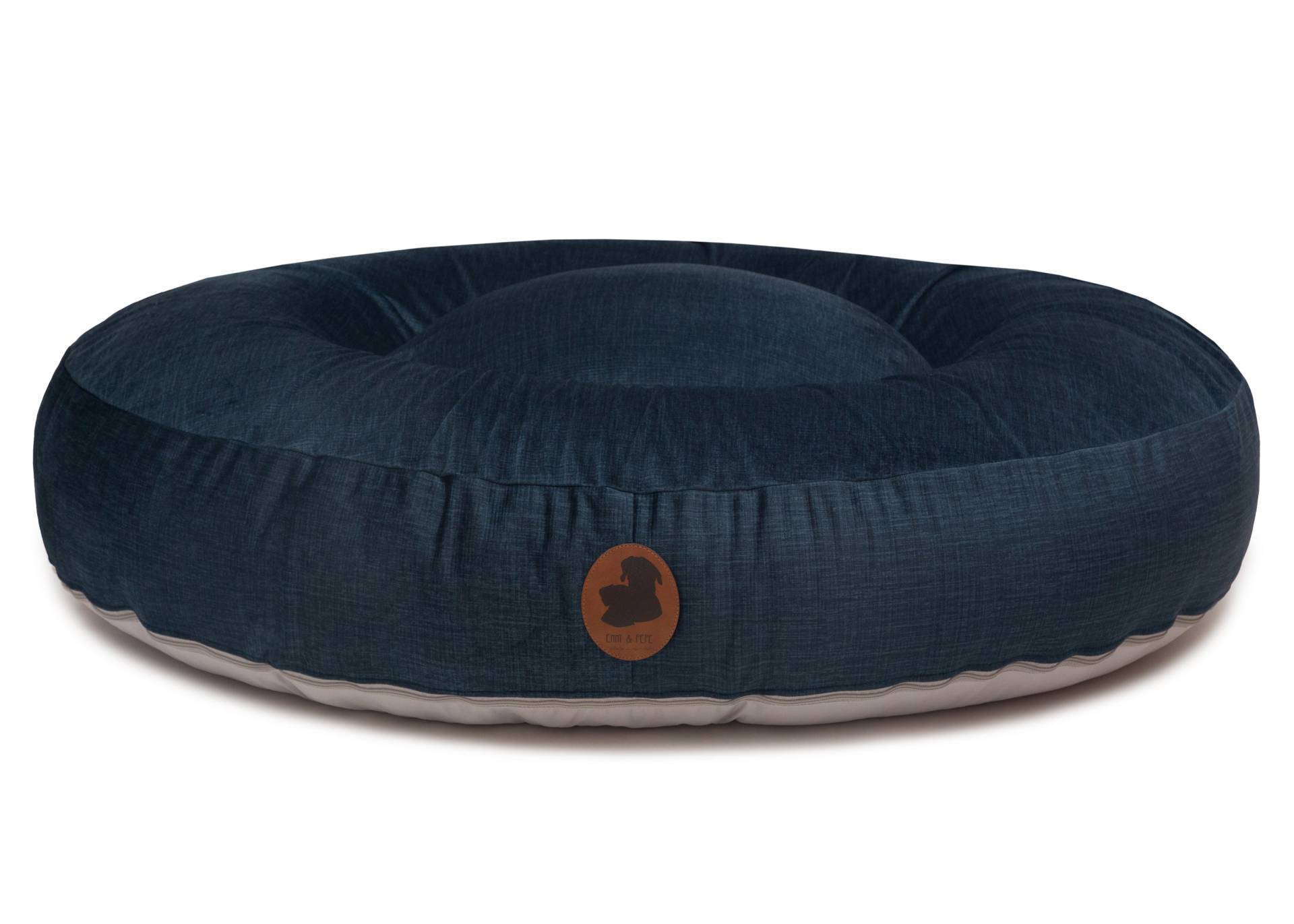 Wechselbezug Pets Friendly 2.0 Petrol / Oval / S (80x60cm) von EMMY&PEPE