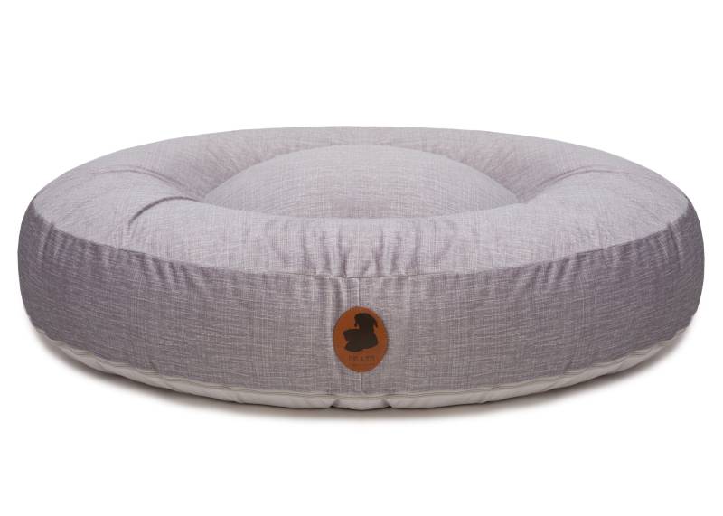 Wechselbezug Pets Friendly 2.0 Silver / Oval / L (120x100cm) von EMMY&PEPE