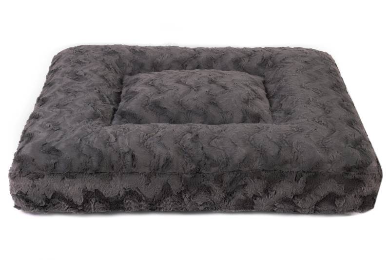 Wechselbezug Wild Wave Dark Grey / Eckig / L (120x100cm) von EMMY&PEPE