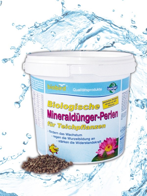 Weitz-Wasserwelt MINERALDÜNGER PERLEN naturrein 2,2 kg für Teichpflanzen