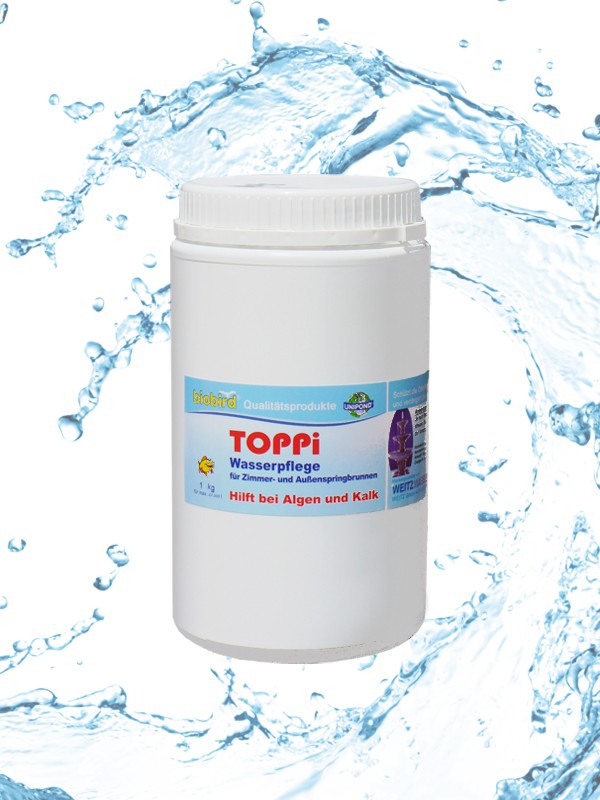 Weitz-Wasserwelt TOPPi - Brunnen Wasserpflege 1kg