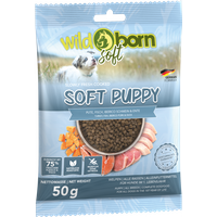 Welpenfutter getreidefrei WILDBORN Soft Puppy 50 g Soft Hundefutter von Wildborn