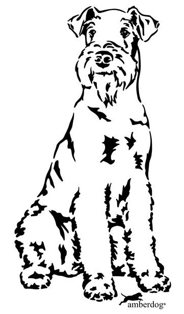 Welsh Terrier Grafiklizenz Welsh Terrier Grafiklizenz