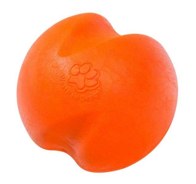 West Paw Hundespielzeug Jive Orange - 6 cm