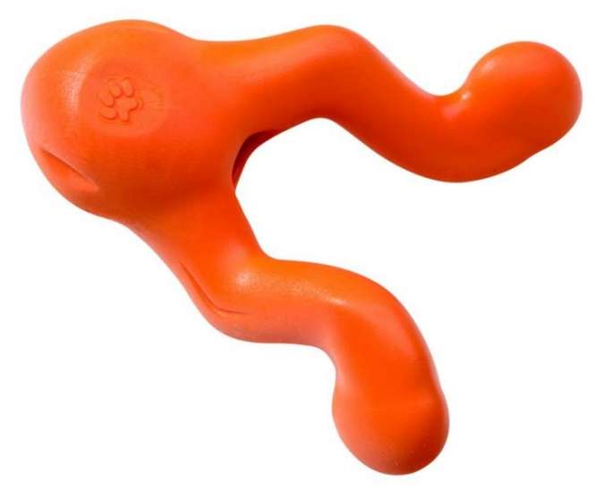 West Paw Hundespielzeug Tizzy Mini - 11cm - Orange