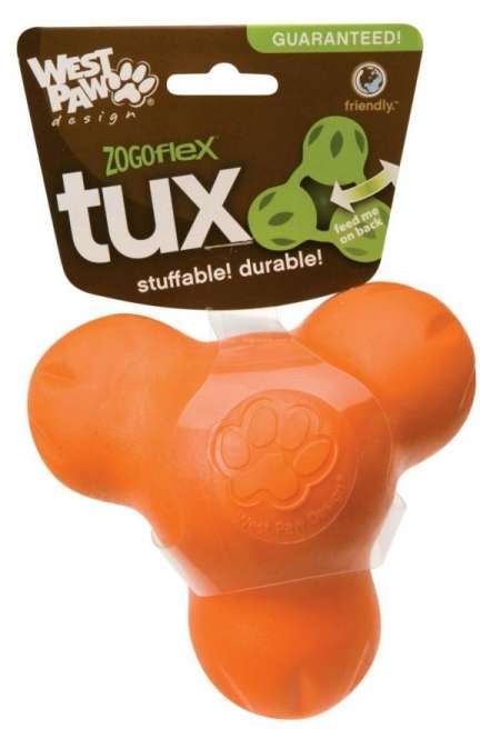West Paw Hundespielzeug Tux - 13cm - Orange