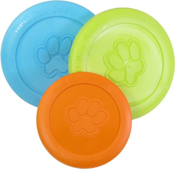 West Paw Hundespielzeug Zogoflex Zisc