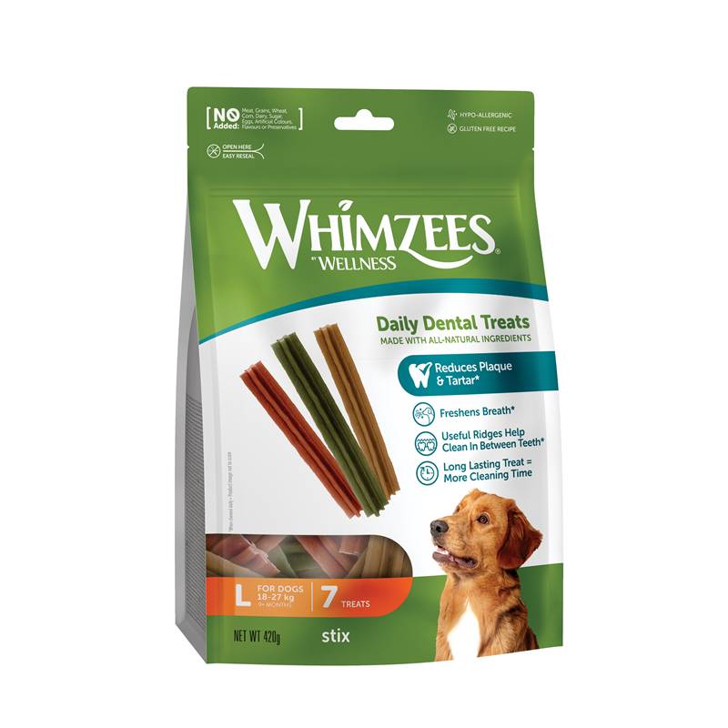 Whimzees Stix L 360g 6 Stk