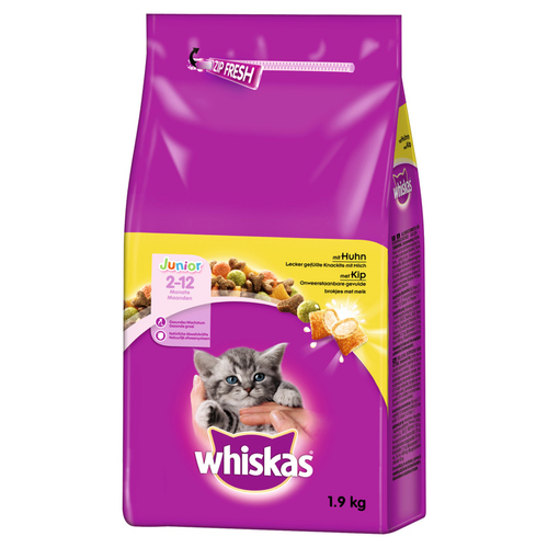 Whiskas Junior mit Huhn 1,9 kg