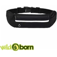 Wildborn Bauchtasche / Handytasche Handy-Lauftasche mit verstellbarem Gürtel von Wildborn