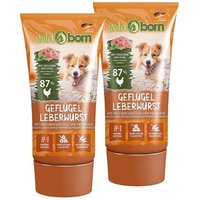 Wildborn Premium Geflügel-Leberwurst aus der Tube 2 x 75 g Wildborn Premium Geflügel-Leberwurst aus der Tube 2 x 75 g von Wildborn