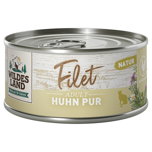 Wildes Land Filet Huhn Pur 80 g