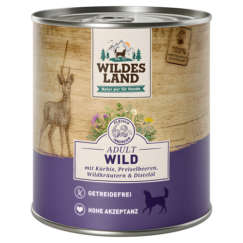 Wildes Land Wild mit Kürbis 800 g
