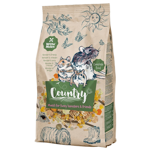 Witte Molen Country Hamster & Friends 850 g Witte Molen Country Hamster & Friends 850 g