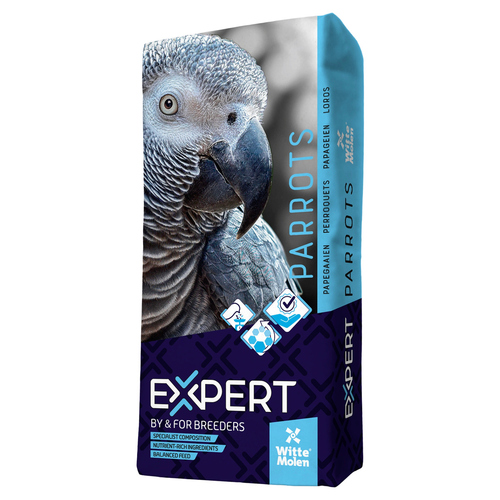 Witte Molen Expert Premium für Papageien grob 15 kg