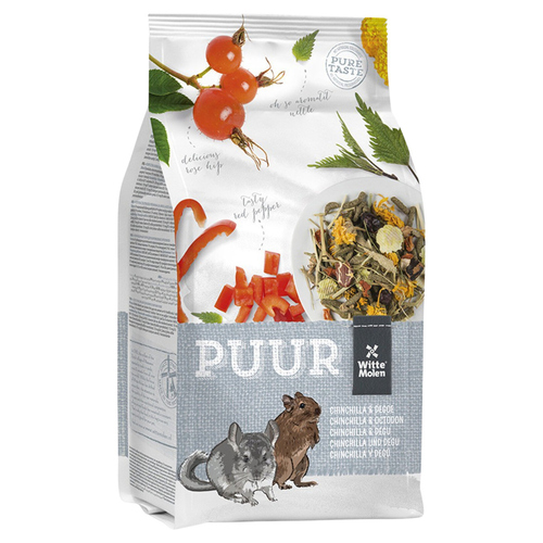 Witte Molen Puur Chinchilla & Degu 500 g