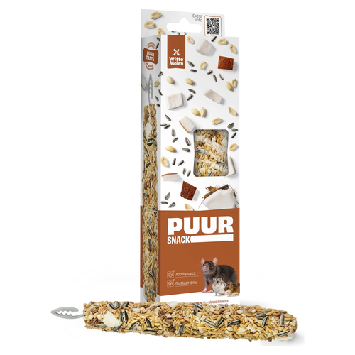 Witte Molen Puur Knabbersticks Erdnuss & Kokosnuss 180 g Witte Molen Puur Knabbersticks Erdnuss & Kokosnuss 180 g
