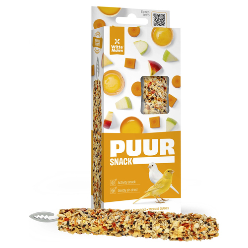 Witte Molen Puur Sticks Kanarien Apfel & Karotte 60 g