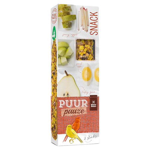 Witte Molen Puur pauze Sticks Kanarien Apfel & Birne 60 g