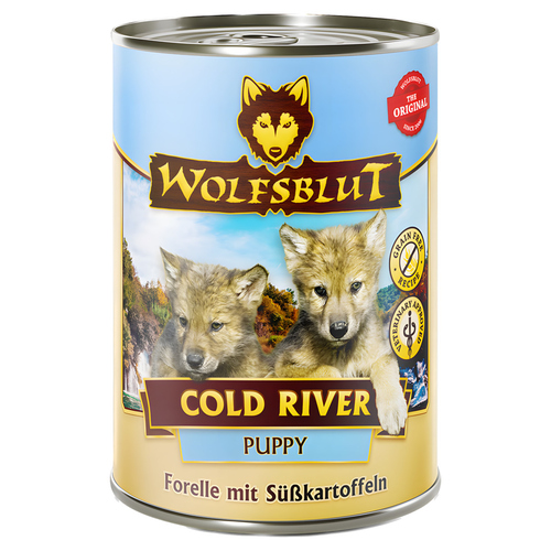Wolfsblut Cold River Puppy 395 g - 6 Stück