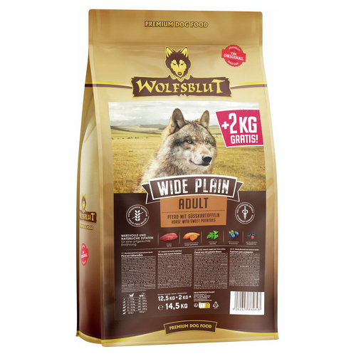 Wolfsblut Wide Plain 12,5 kg + 2 kg gratis Wolfsblut Wide Plain 12,5 kg + 2 kg gratis