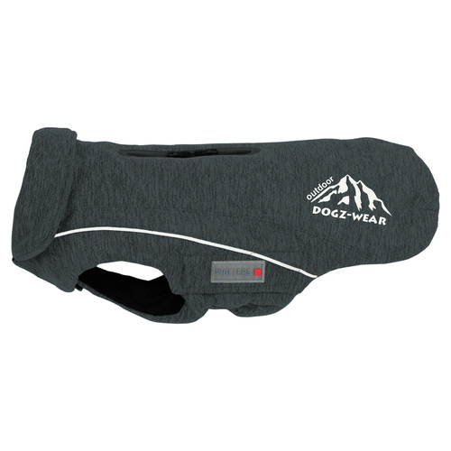 Wolters Fleecejacke Dogz-Wear grau meliert