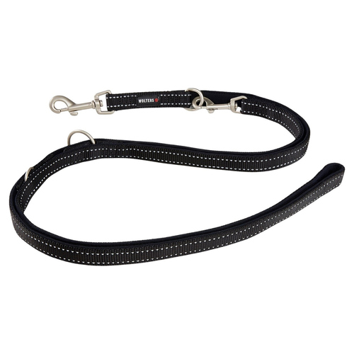 Wolters Führleine Soft & Safe reflektierend schwarz, Größe: M Wolters Führleine Soft & Safe reflektierend schwarz, Größe: M