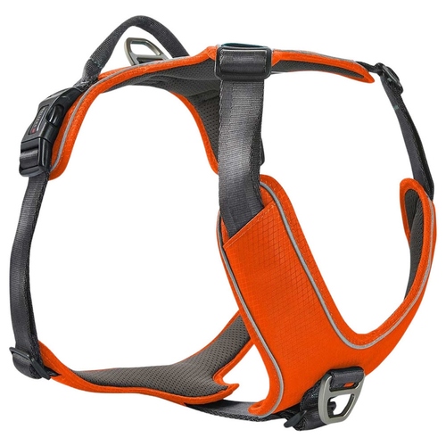 Wolters Geschirr Active Pro Comfort rot-orange/anthrazit, Größe: 7