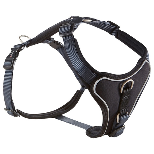Wolters Geschirr Professional Comfort graphit/schwarz, Größe: 7, Breite: 35 mm