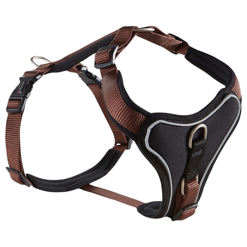 Wolters Geschirr Professional Comfort tabac/schwarz, Größe: 7, Breite: 35 mm