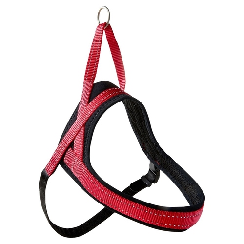 Wolters Geschirr Soft & Safe reflektierend cayenne/schwarz, Größe: 4