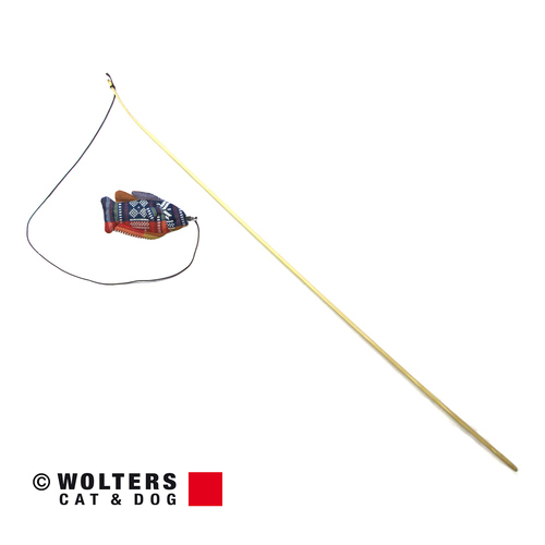 Wolters Katzenspass Spielangel Fisch