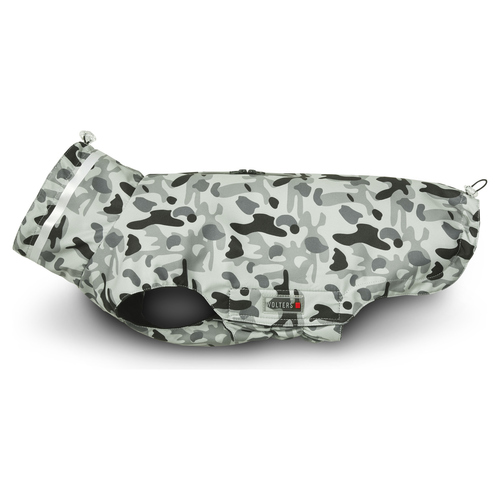 Wolters Outdoorjacke Camouflage grau/schwarz, Rückenlänge: 36 cm