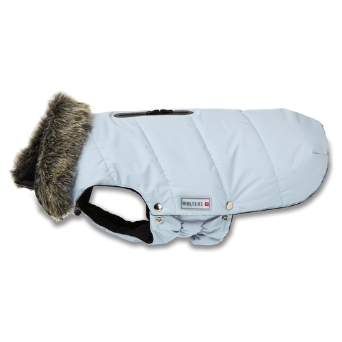 Wolters Parka mit Fellkragen light blue, Rückenlänge: 46 cm