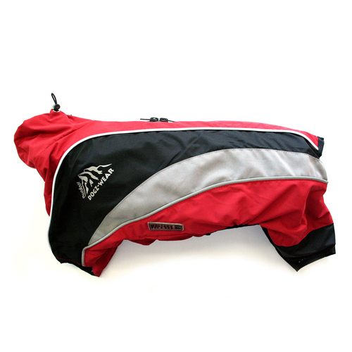 Wolters Regenanzug Dogz Wear rot/schwarz