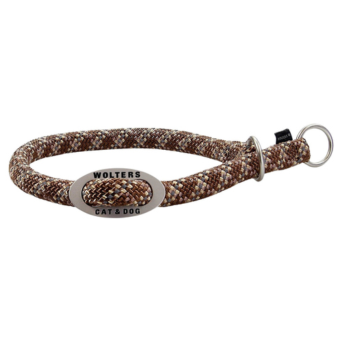 Wolters Schlupfhalsband Everest reflektierend tabac/sand, Länge: 40 cm