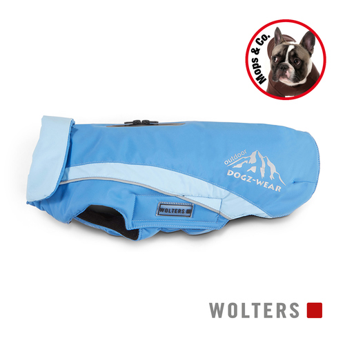 Wolters Skijacke Dogz Wear für Mops & Co. azur blau/sky blue